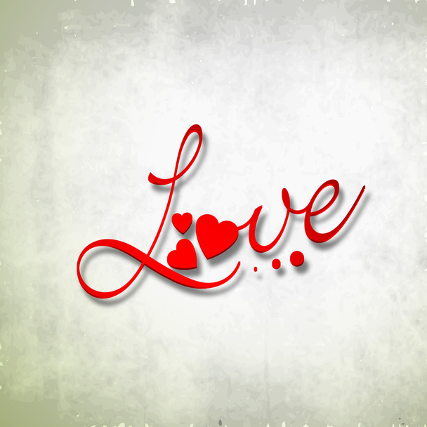 Abstract love background. - Vector, Image