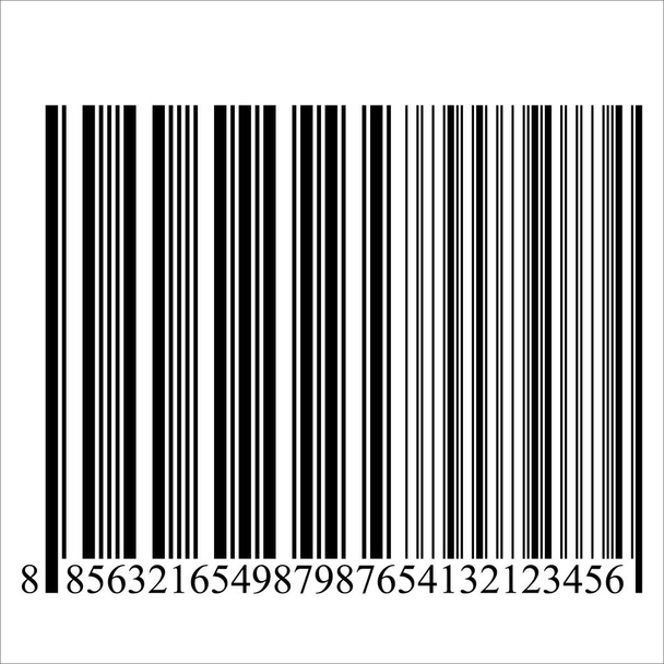 Barcode realistic icon. - Vector, Image
