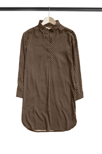 Shirt on hanger isolated - Foto, imagen