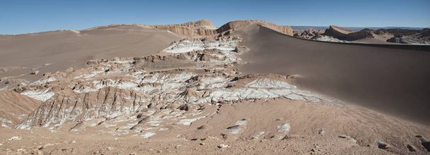 Valle de la Luna (Moon Valley) in Atacama Desert near San Pedro de Atacama, Antofagasta - Chile, South America - Photo, Image