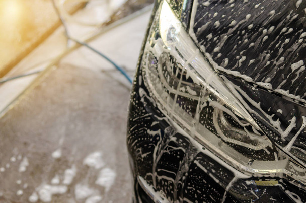 car wash bubbles - Фото, зображення