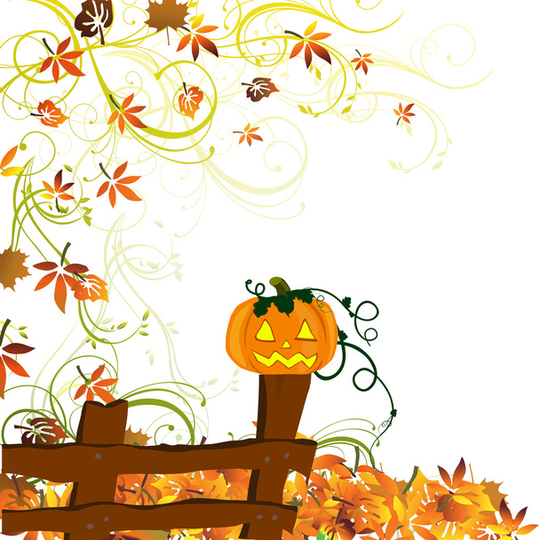 秋のデザイン - ベクター画像