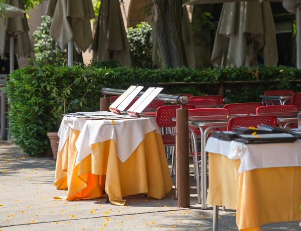 Restaurant tables - Photo, Image