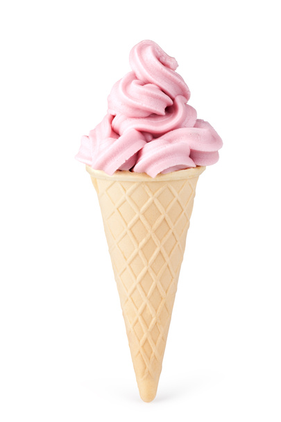 ice cream with cone - Fotó, kép