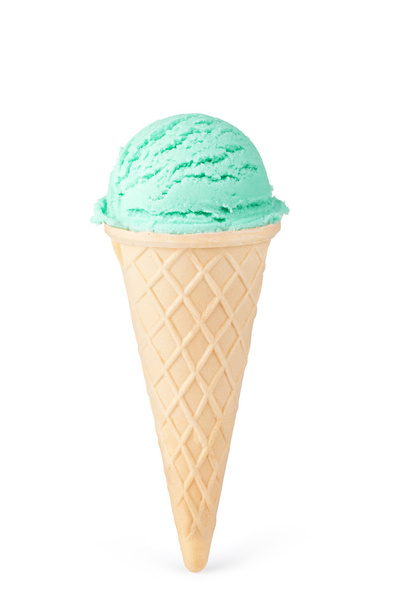 ice cream with cone - Photo, Image