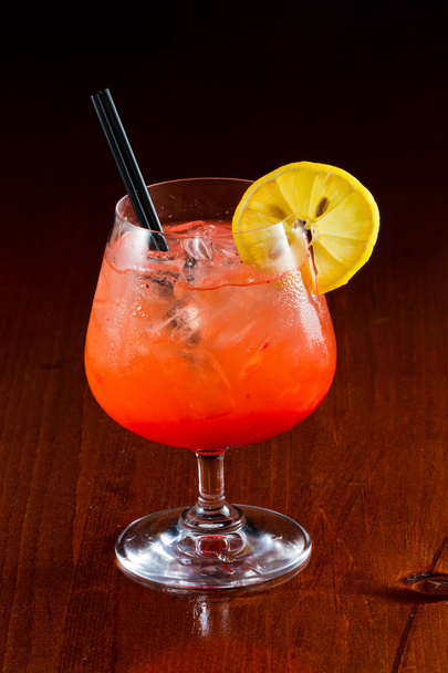 Strawberry Lemonade Cocktail - Zdjęcie, obraz