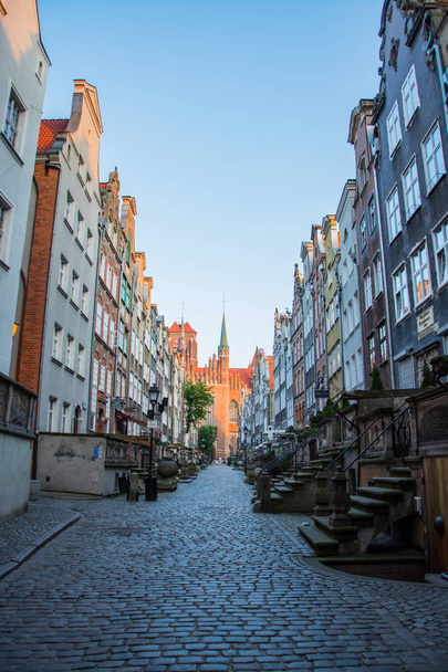 travel photo of old gdansk city, europ architecture  - Foto, Imagem