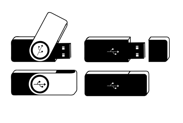 Память USB
 - Вектор,изображение