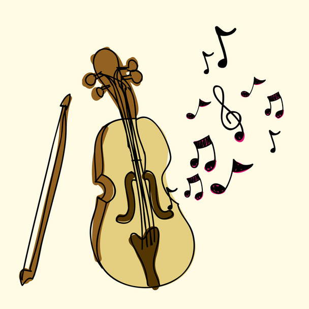 music icon - Vector, Imagen