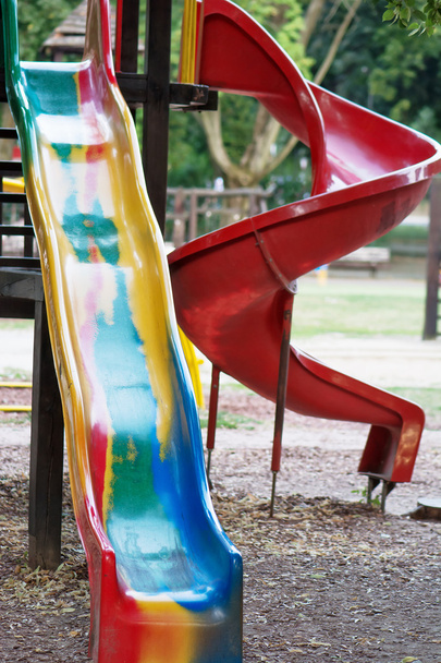 Дитячий майданчик слайд і дитяча зона
 - Фото, зображення