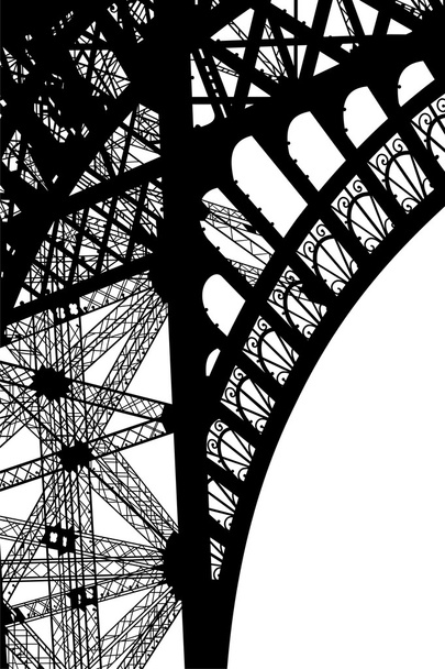 Tour d'Eiffel - ベクター画像