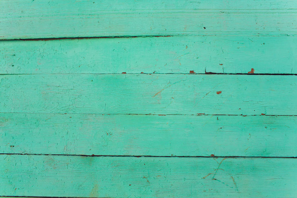 υφή του ένα πράσινο ξύλινες σανίδες, φωτεινά αχυρώνα τοίχο, ρουστίκ στυλ. - Φωτογραφία, εικόνα
