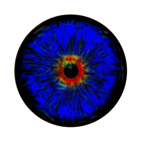 Eye, abstract digitally generated illustration - Photo, Image