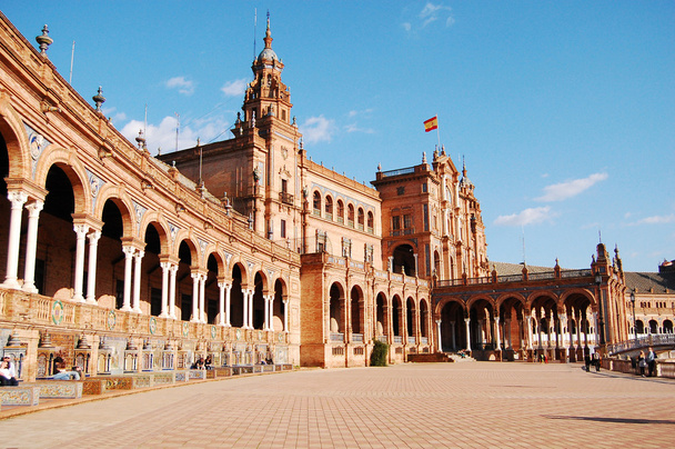 The Plaza de Espana in Seville - Spain - Photo, Image