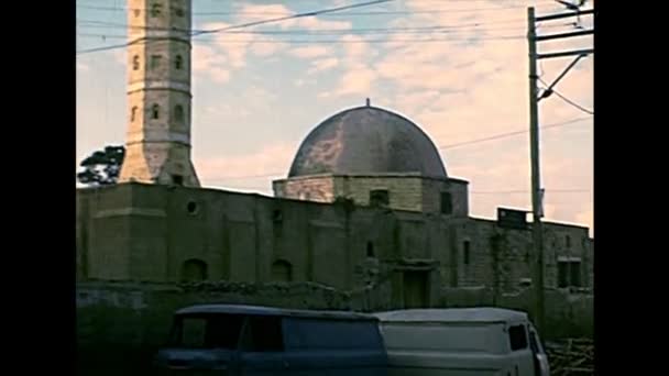 Archival Wielki Meczet w gazie - Materiał filmowy, wideo