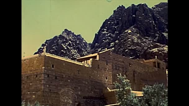 Archival Sinai Saint Catherine Monastery - Footage, Video