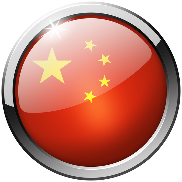 China Round Metal Glass Button - Valokuva, kuva