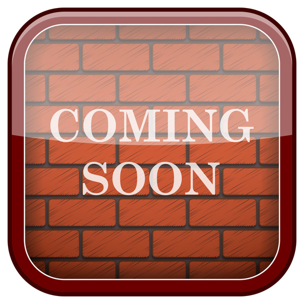 Bricks wall icon - Photo, Image