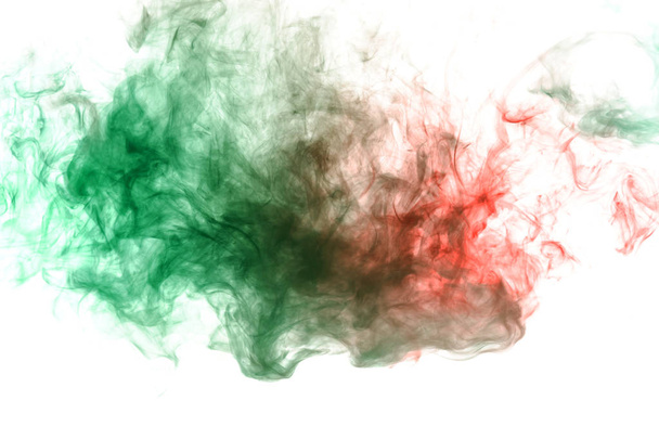 Волнистый рисунок с зеленым ядовитым веществом, которое поглощает красный l
 - Фото, изображение