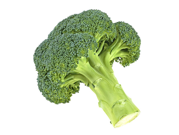 Broccoli isolated on a white background. Healthy food. - Fotoğraf, Görsel