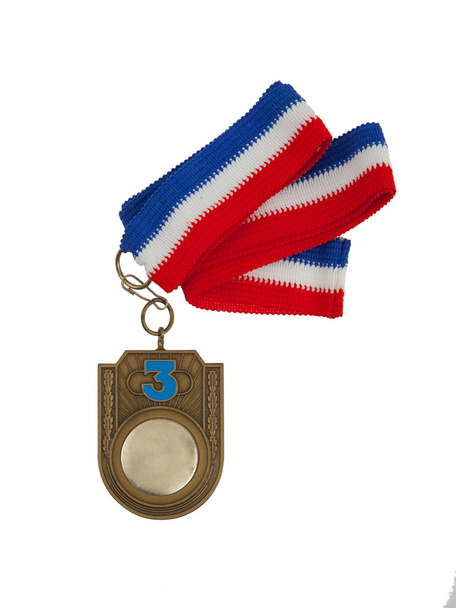 Antigua medalla aislada
 - Foto, imagen