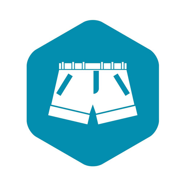 Shorts icon, simple style - Vector, Imagen