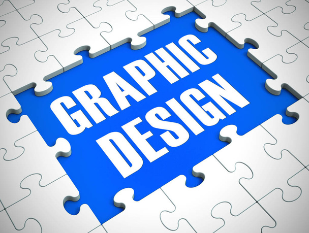 Grafikai tervezési koncepció ikon azt jelenti, grafika vagy infographics egy  - Fotó, kép