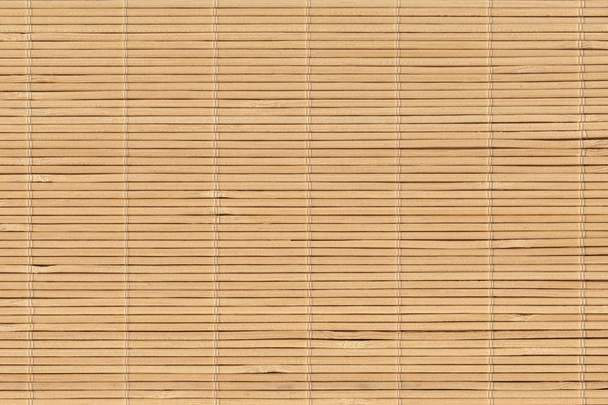 Esteira de bambu de alta resolução rústica entrelaçada entrelaçada textura de fundo de grão grosso
 - Foto, Imagem