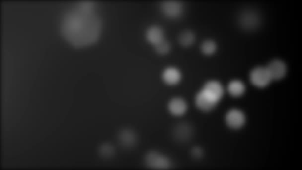 Parculas a travs de bucle animado fondo negro - 映像、動画