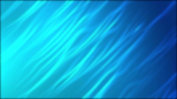 Fondo azul con ondas en movimiento - Metraje, vídeo