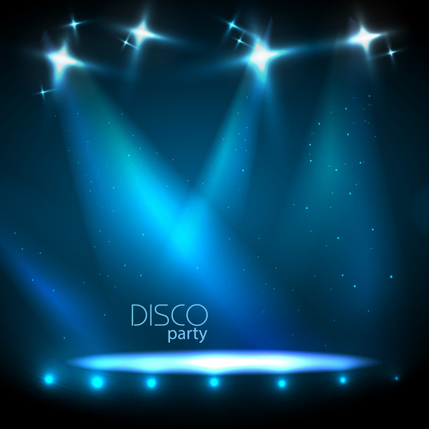 Disco background - Vecteur, image