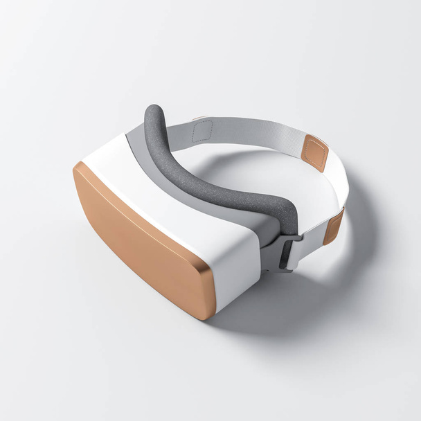 VR headset, virtual reality goggles, 3d rendering - Fotografie, Obrázek