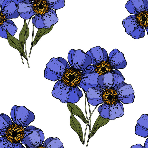 Σύγχρονη αφηρημένη floral εικονογράφηση σε φωτεινό φόντο. Λουλούδι  - Διάνυσμα, εικόνα