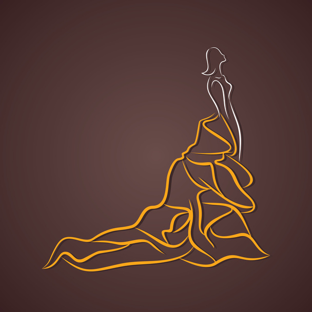 Abstract lady vector - Vector, Image