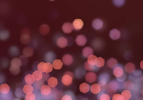 Colorful abstract background with blurry bokeh lights - Foto, Imagem