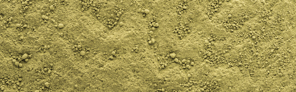 yeşil matcha çay tozu üst görünümü  - Fotoğraf, Görsel
