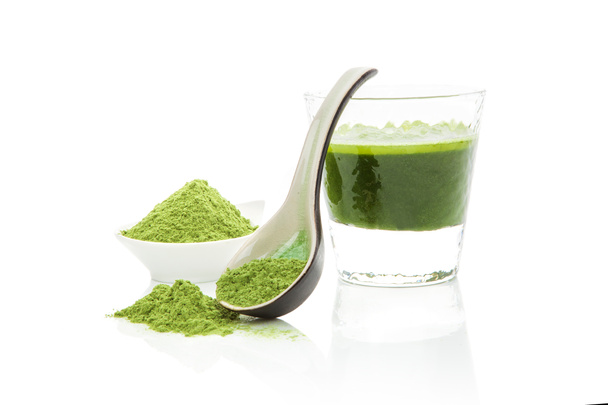 Green food supplements. - Photo, Image