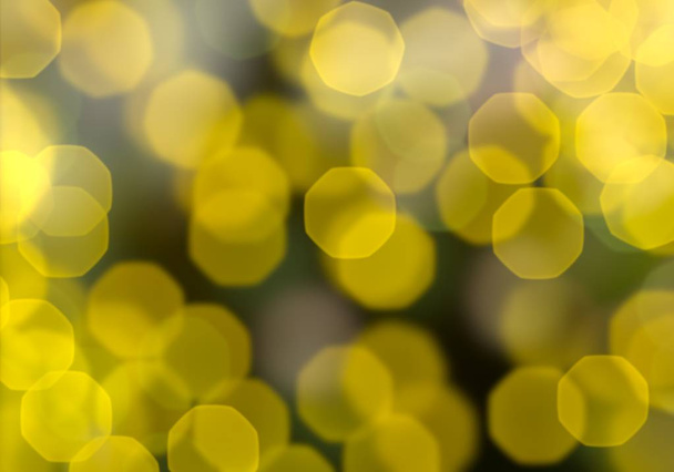 abstract yellow background with bokeh - Foto, afbeelding