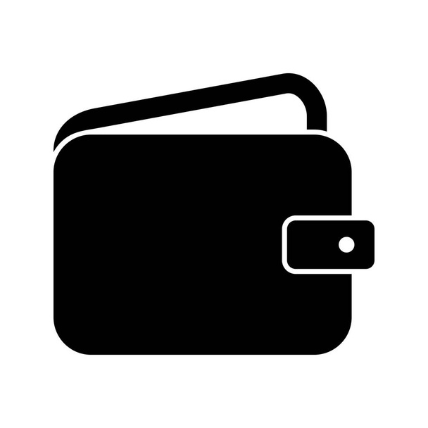 Úschovna glyfů – černá ikona - Vektor, obrázek