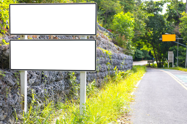 Emty road sign for text or design - Photo, Image
