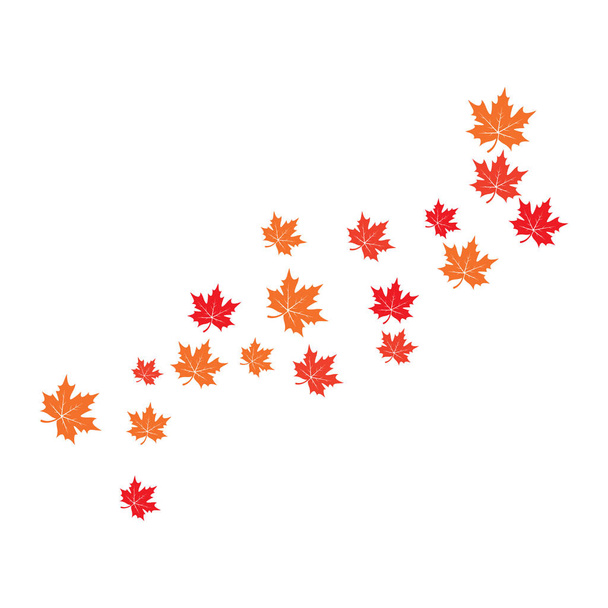 Maple leaf background vector illustration  - Vektor, kép