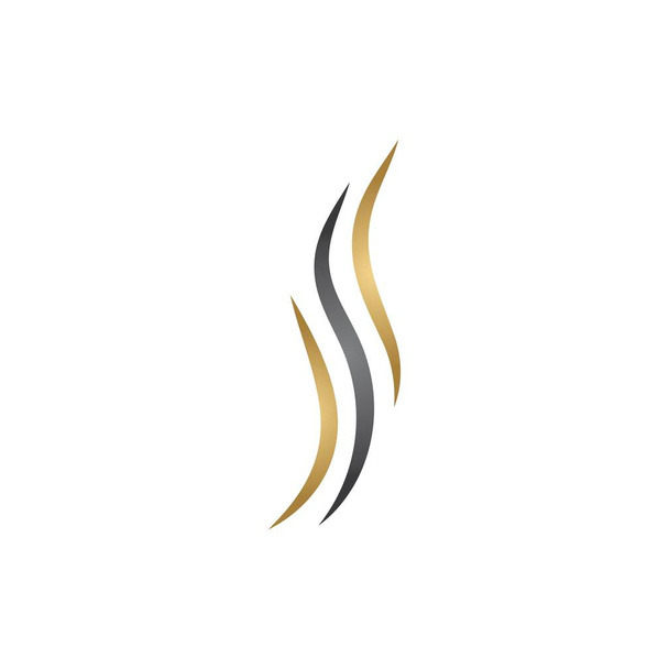 Haarwellen-Logo  - Vektor, Bild