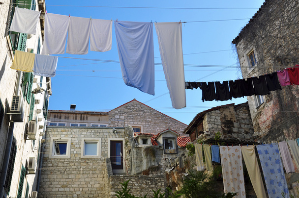 Clothes hanging - Foto, Bild