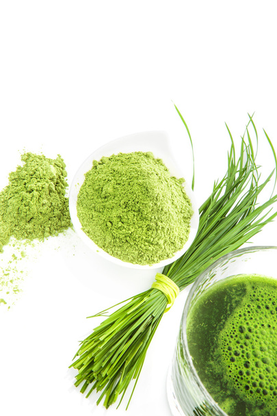 Green natural food supplements. - Φωτογραφία, εικόνα