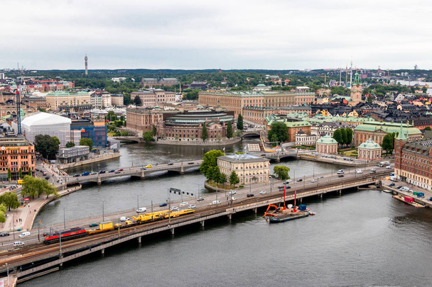 Estocolmo en Suecia una atracción turística en Escandinavia con bonitos museos y hermosos edificios
  - Foto, imagen