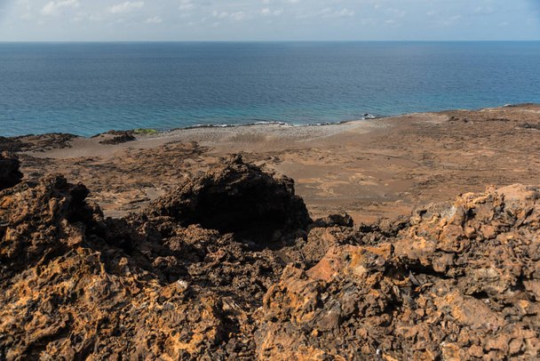 Landschaft von Vulkaninsel, Bartolome, Galapagos-Inseln, Ecuador, Südamerika. - Foto, Bild