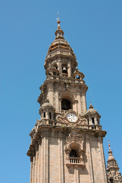 torony a székesegyház. Santiago de compostela - Fotó, kép