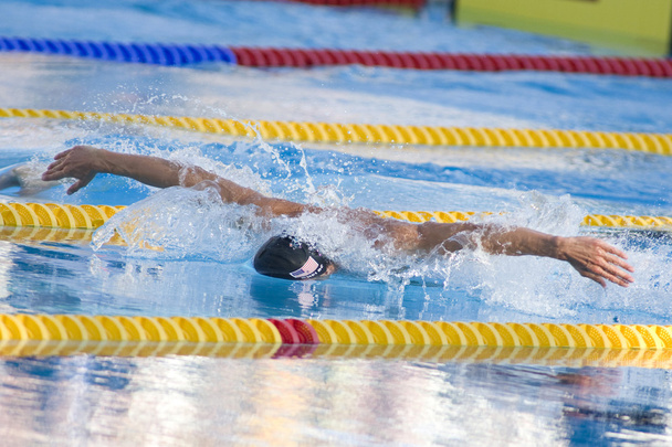 SWM: World Aquatics Championship - Finale delle farfalle Mens 200m. Michael Phelps
 - Foto, immagini