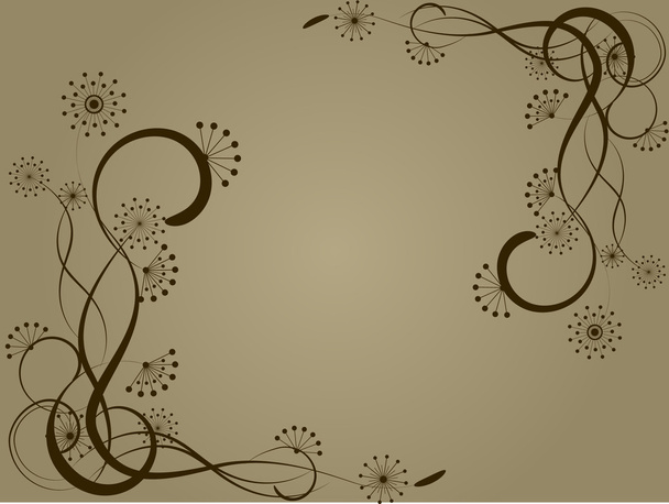 Flower pattern decoratively - Vector, Image