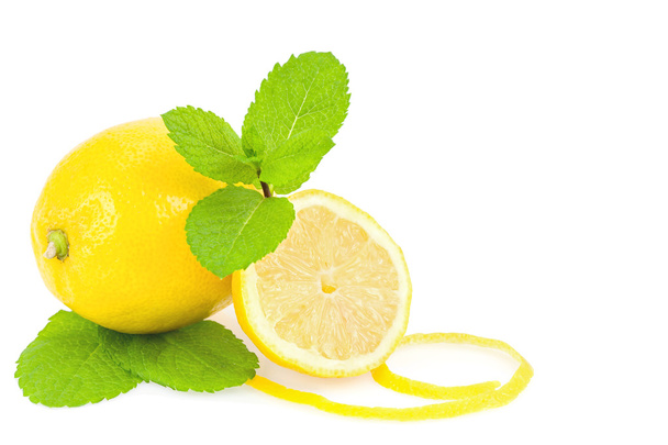 Lemons and mint - Photo, Image